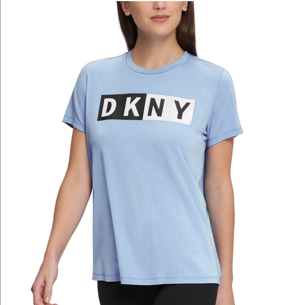 DKNY Sport Colorblocked-Logo T-Shirt